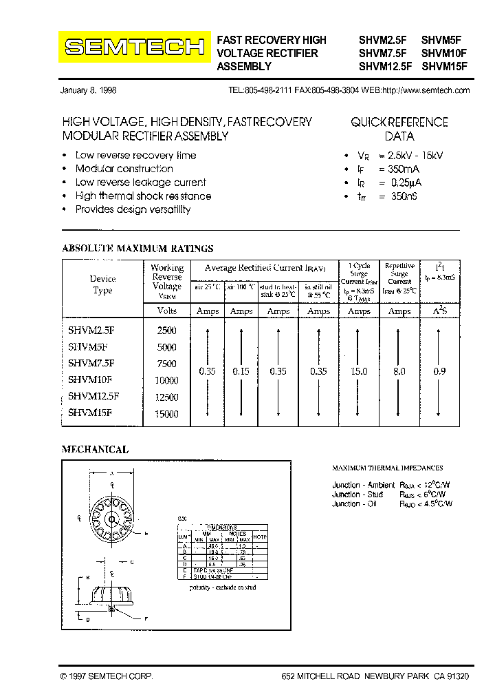 SHVM25F_4273708.PDF Datasheet