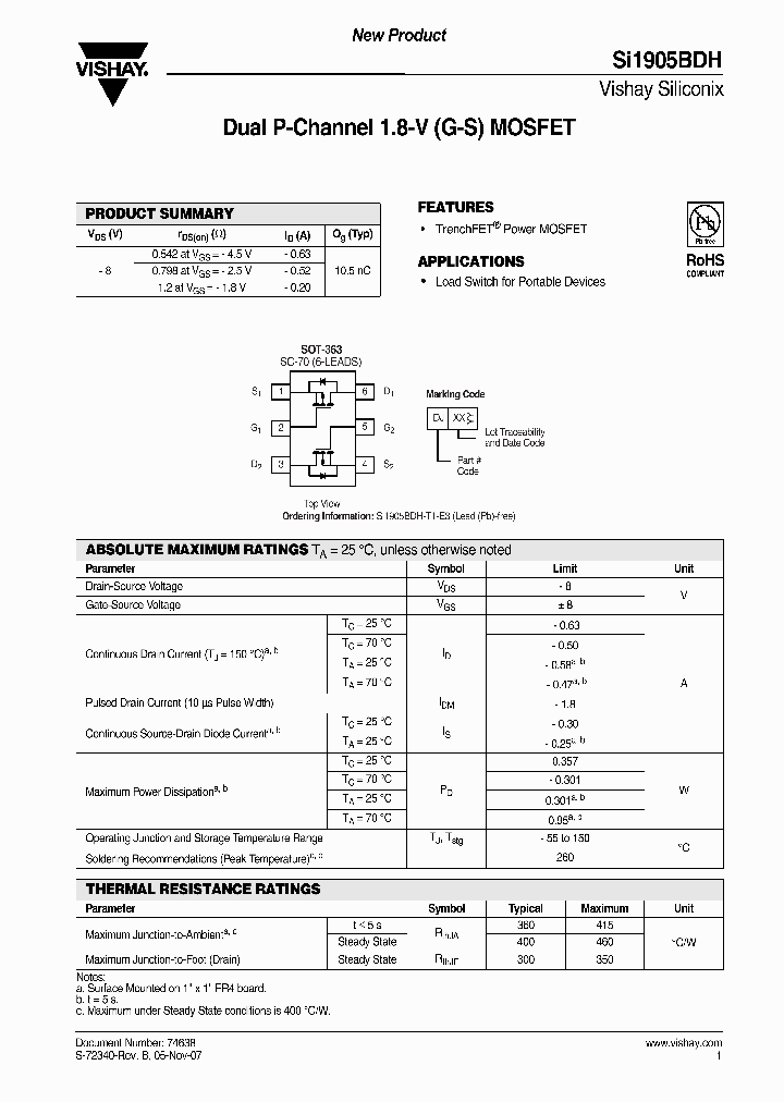 SI1905BDH_4677262.PDF Datasheet