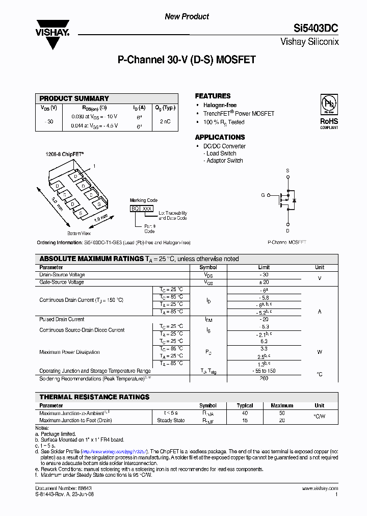 SI5403DC_4258765.PDF Datasheet