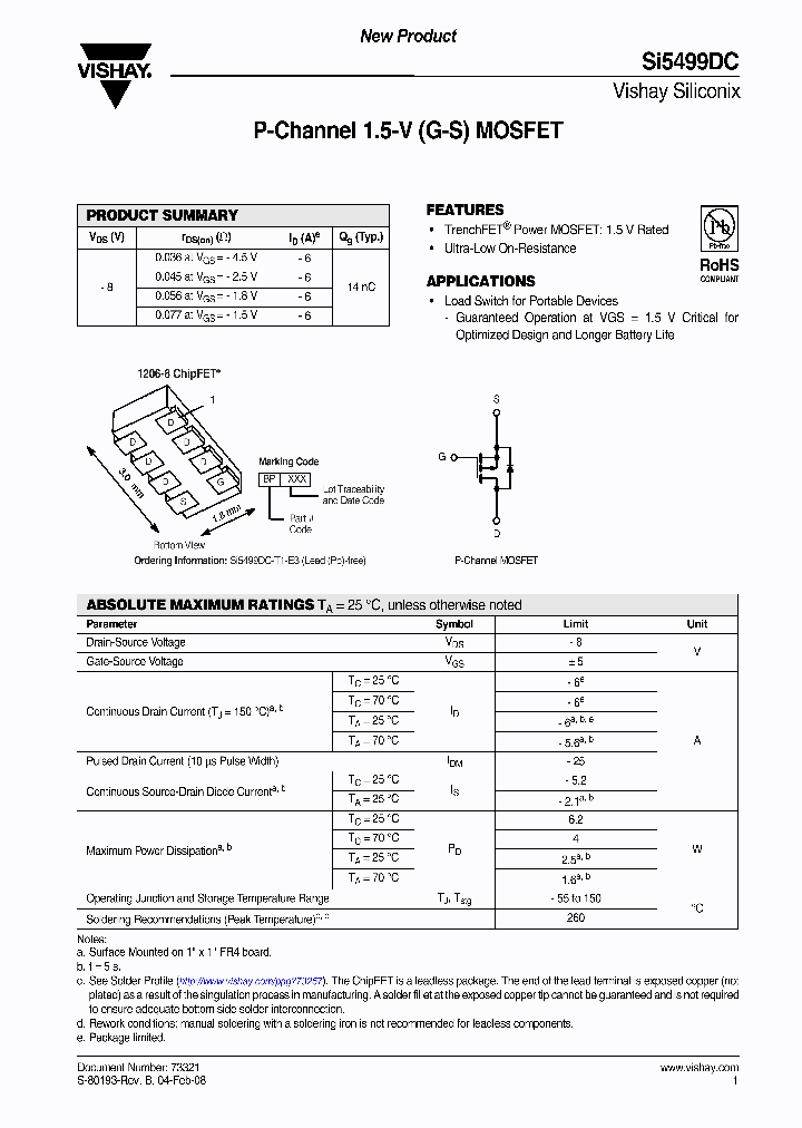 SI5499DC_4294877.PDF Datasheet