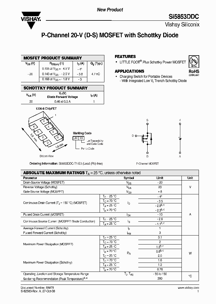SI5853DDC_4250922.PDF Datasheet