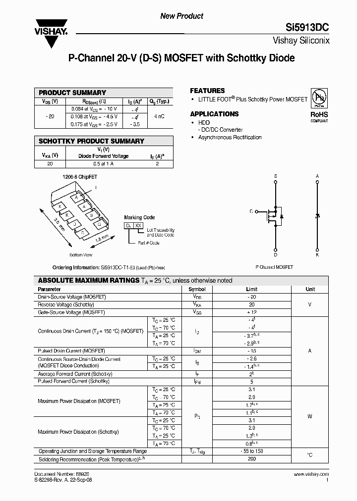 SI5913DC_4252543.PDF Datasheet