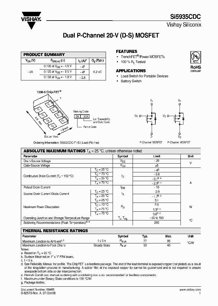 SI5935CDC-T1-E3_4787631.PDF Datasheet