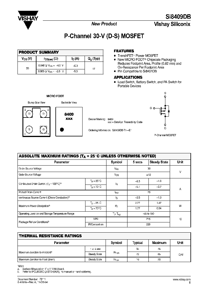 SI8409DB_4769805.PDF Datasheet