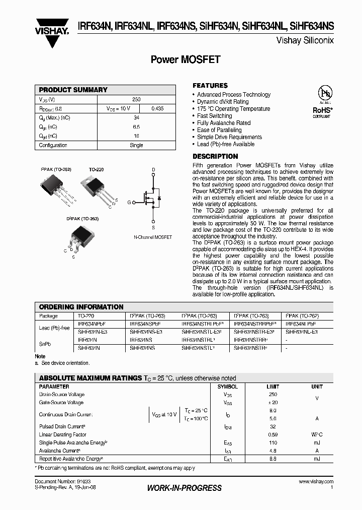 SIHF634NSTR-E3_4434754.PDF Datasheet