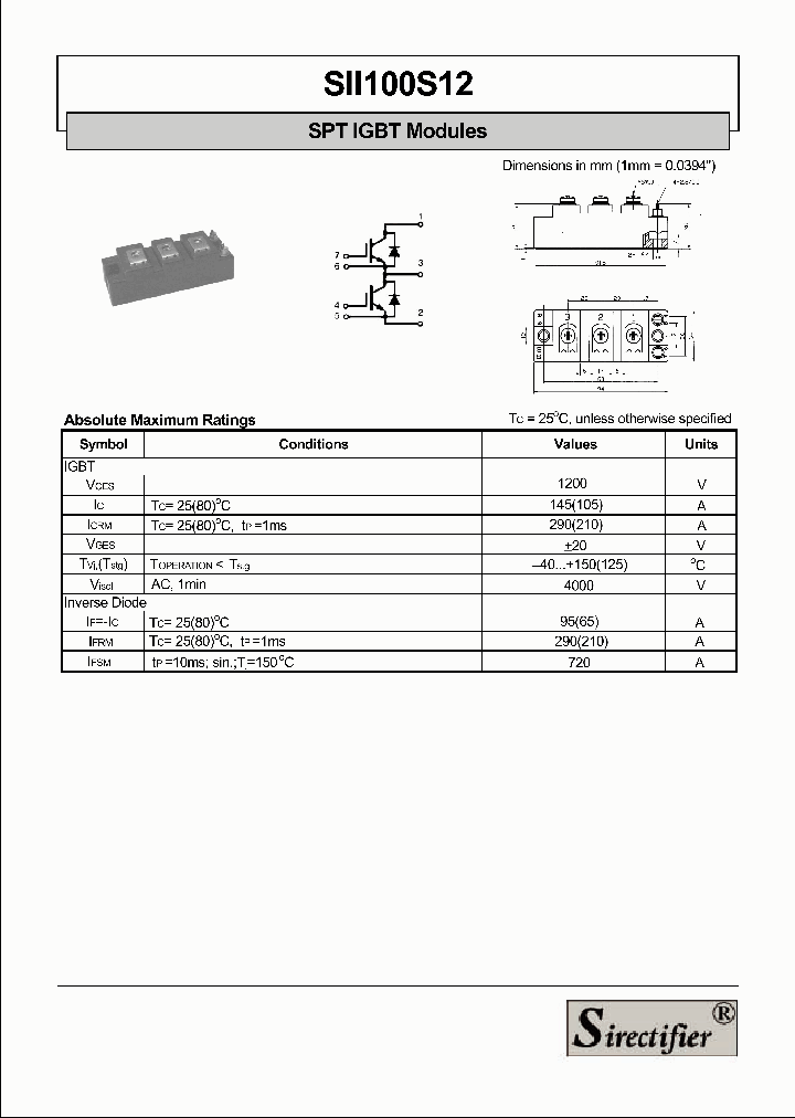 SII100S12_4250746.PDF Datasheet