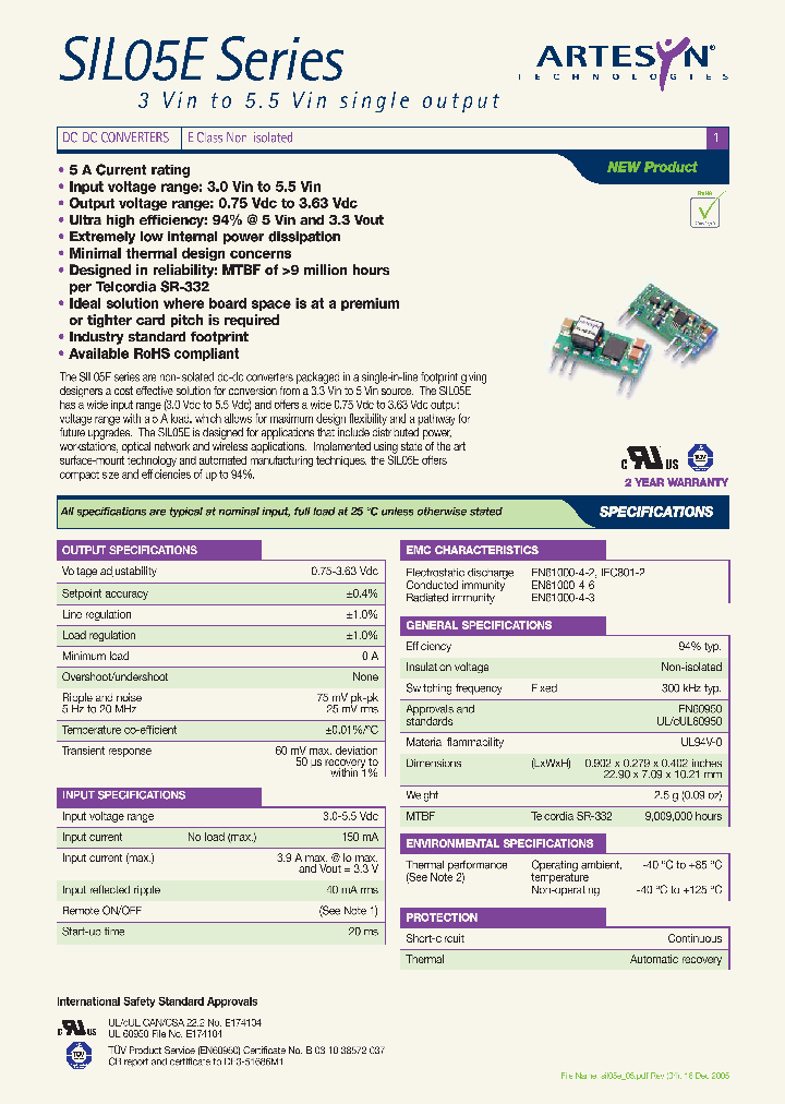 SIL05E_4584102.PDF Datasheet
