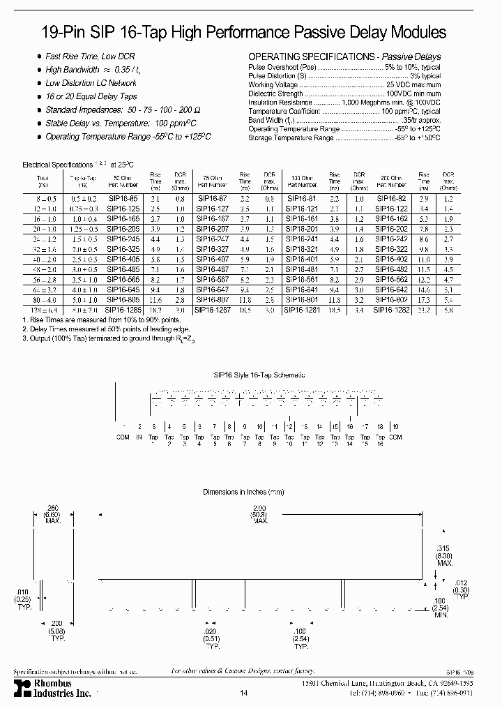 SIP16-161_4385773.PDF Datasheet