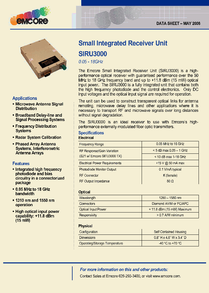 SIRU3000_4709379.PDF Datasheet