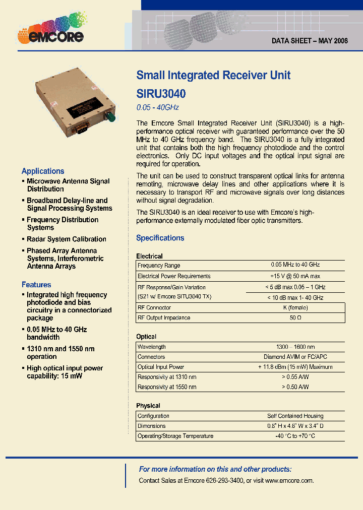 SIRU3040_4709380.PDF Datasheet
