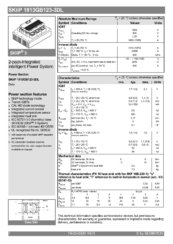SKIIP1813GB123-3DL09_4611160.PDF Datasheet