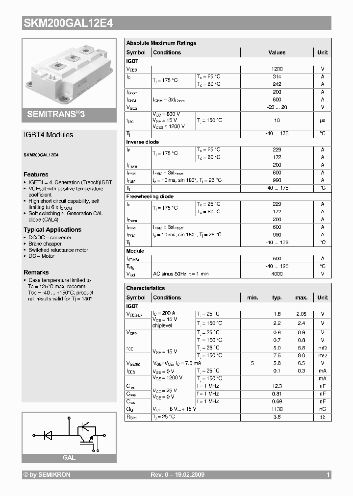 SKM200GAL12E4_4598461.PDF Datasheet