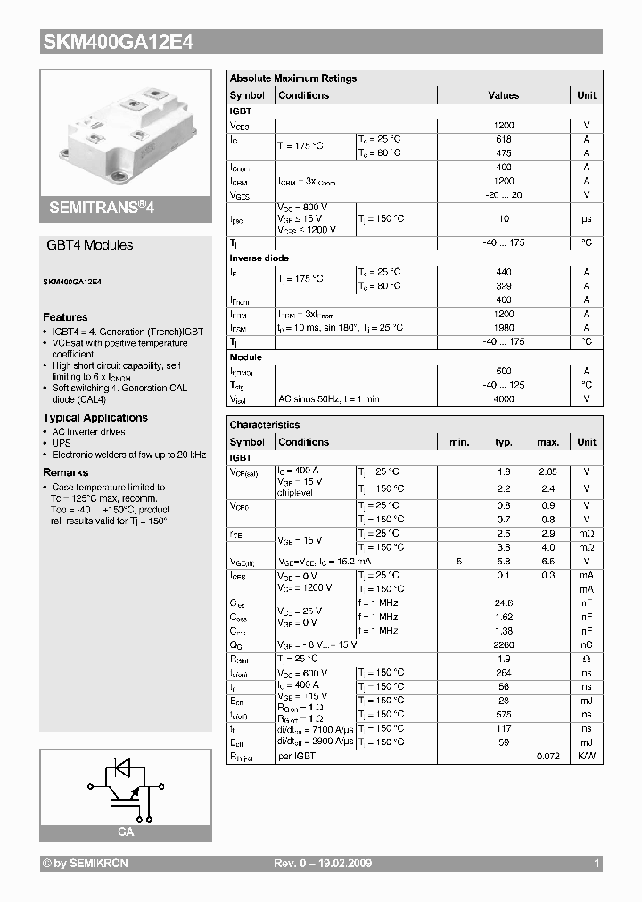 SKM400GA12E4_4666227.PDF Datasheet