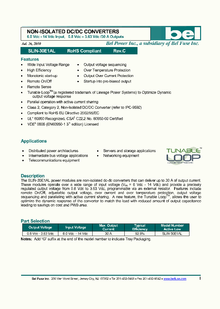 SLIN-30E1AL_4900681.PDF Datasheet