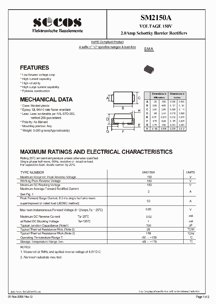 SM2150A_4460038.PDF Datasheet
