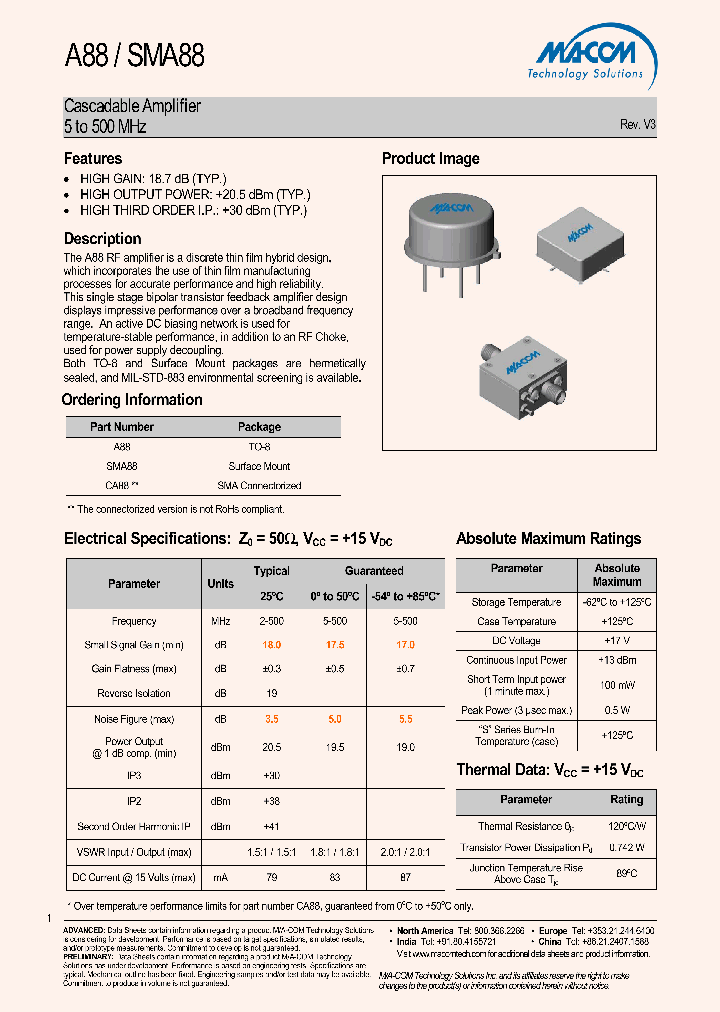SMA88_4709411.PDF Datasheet