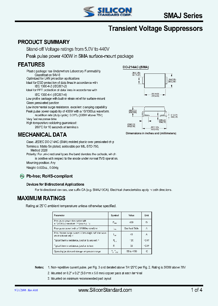 SMAJ60_4581696.PDF Datasheet