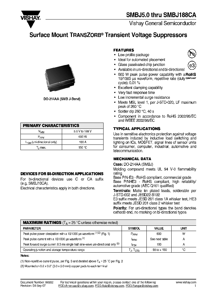 SMBJ60_4508618.PDF Datasheet