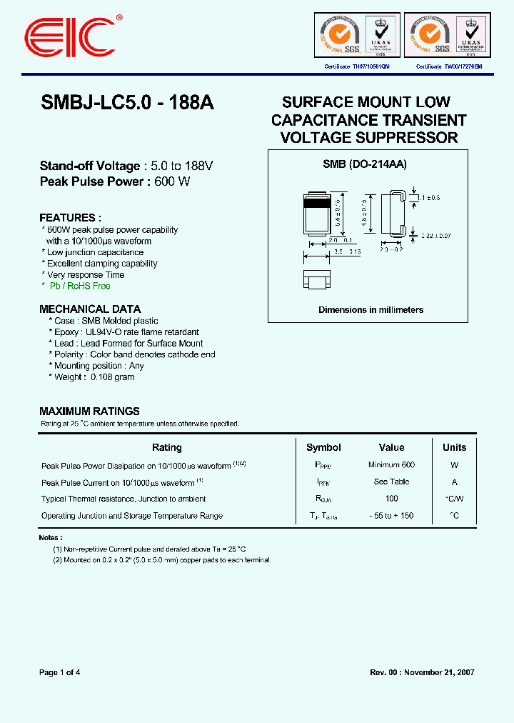 SMBJ-LC10_4596164.PDF Datasheet