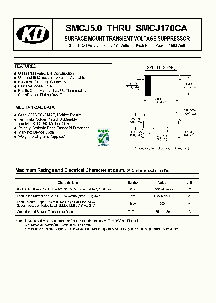 SMCBJ75A_4699777.PDF Datasheet