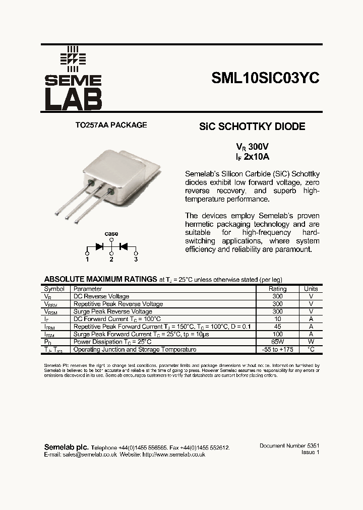 SML10SIC03YC_4175618.PDF Datasheet