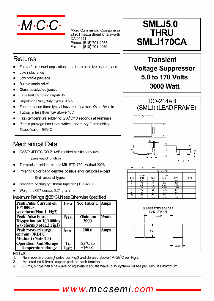 SMLJ65_4872452.PDF Datasheet