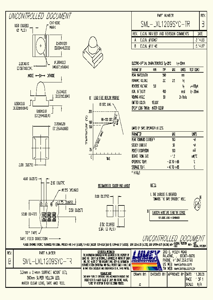 SML-LXL1209SYC-TR_4662405.PDF Datasheet
