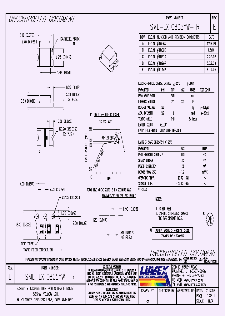 SML-LXT0805YW-TR_4431421.PDF Datasheet