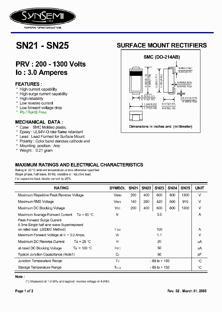 SN23_4445002.PDF Datasheet
