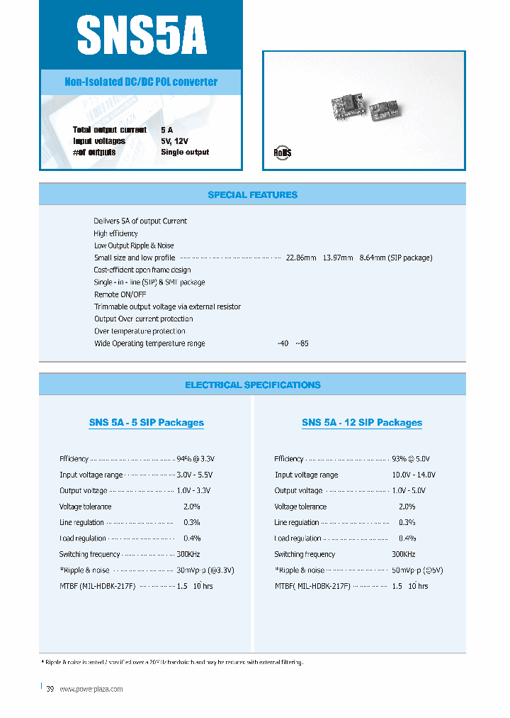 SNS5A-12-1R0_4626859.PDF Datasheet