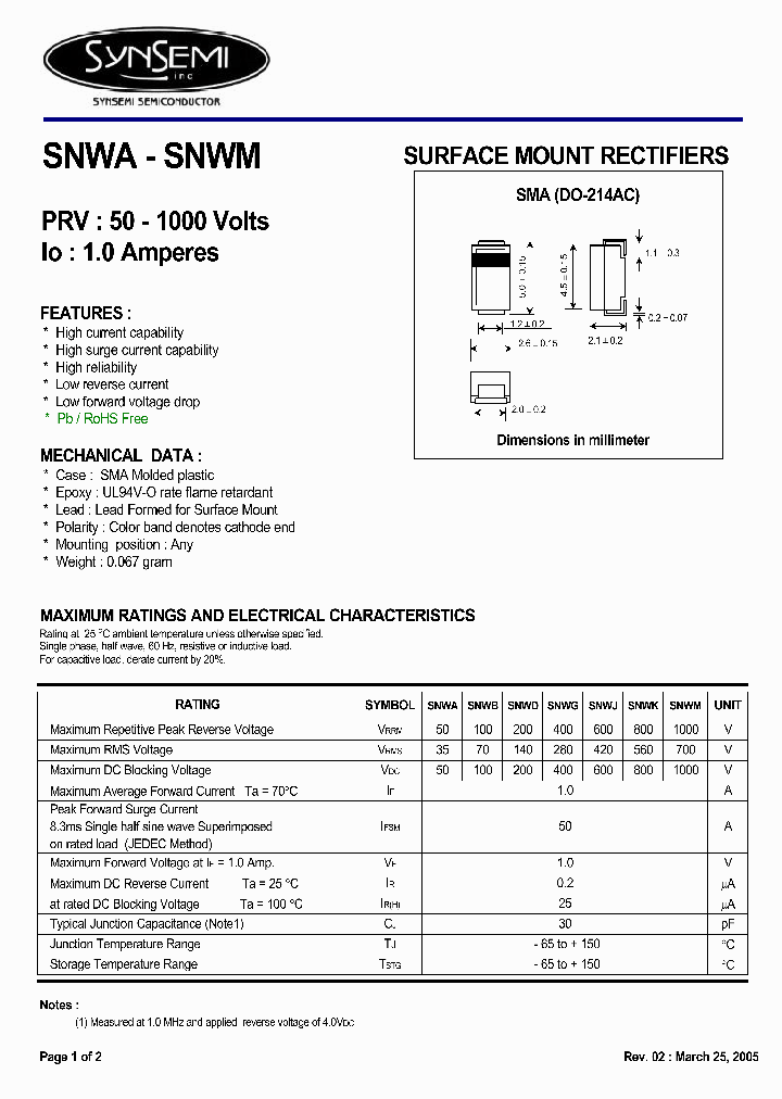 SNWD_4869807.PDF Datasheet