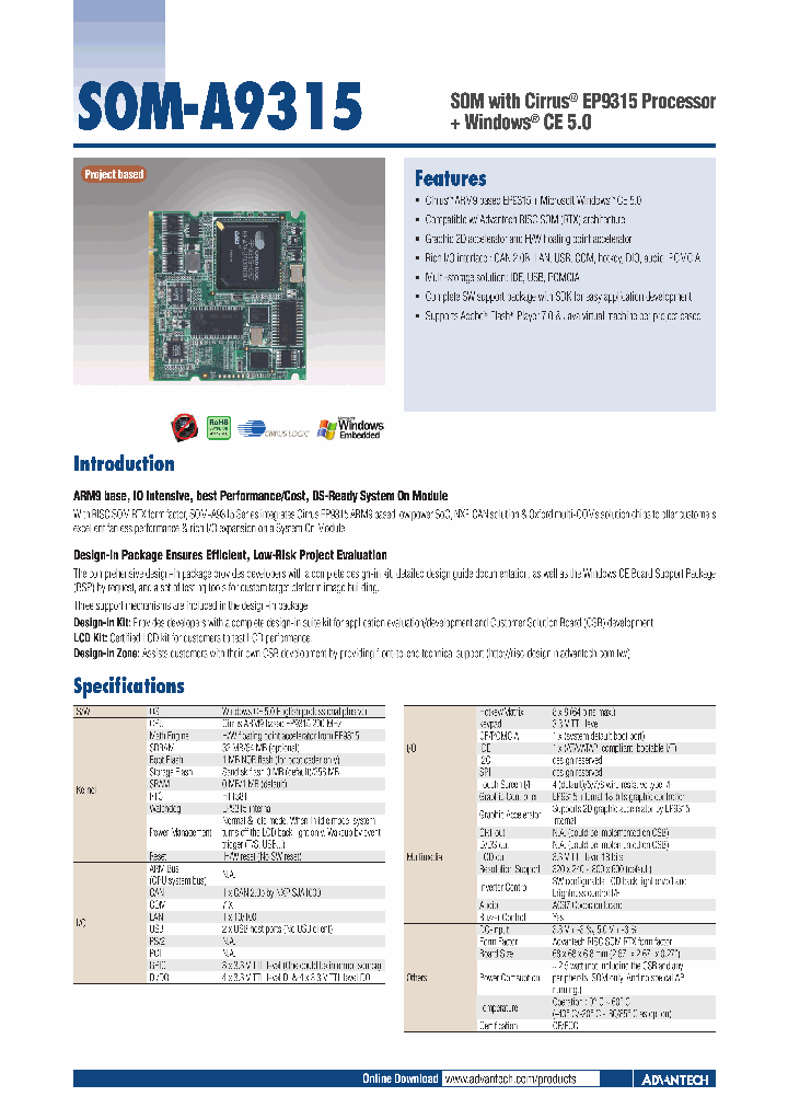 SOM-ADK9315-B00E_4607785.PDF Datasheet