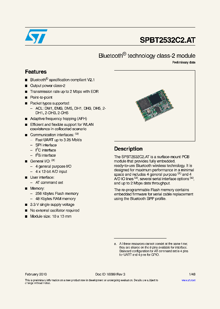 SPBT2532C2AT_4717606.PDF Datasheet