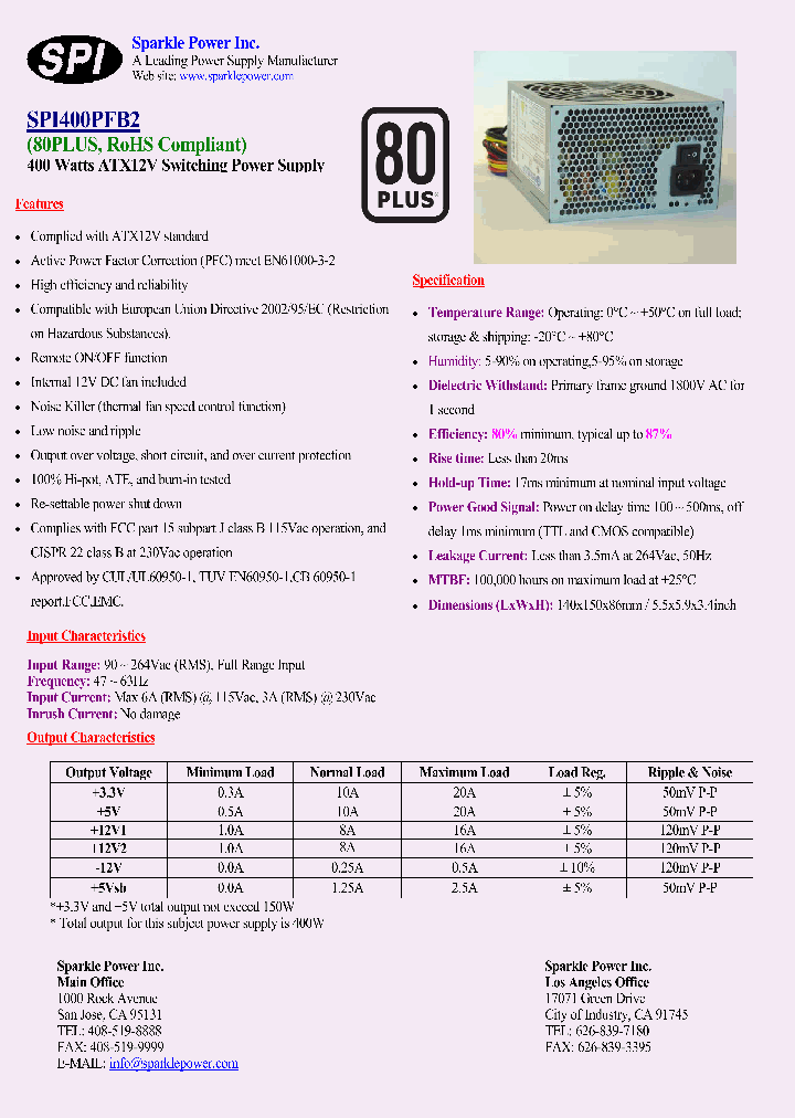 SPI400PFB2_4716177.PDF Datasheet