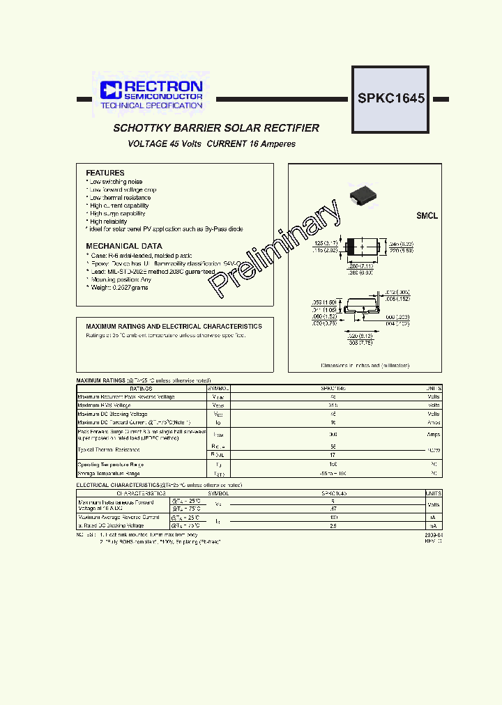 SPKC1645_4563204.PDF Datasheet