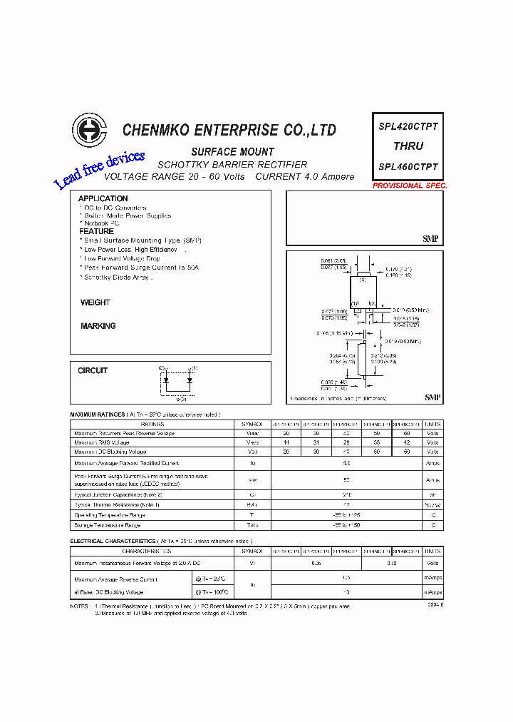 SPL430CTPT_4599008.PDF Datasheet