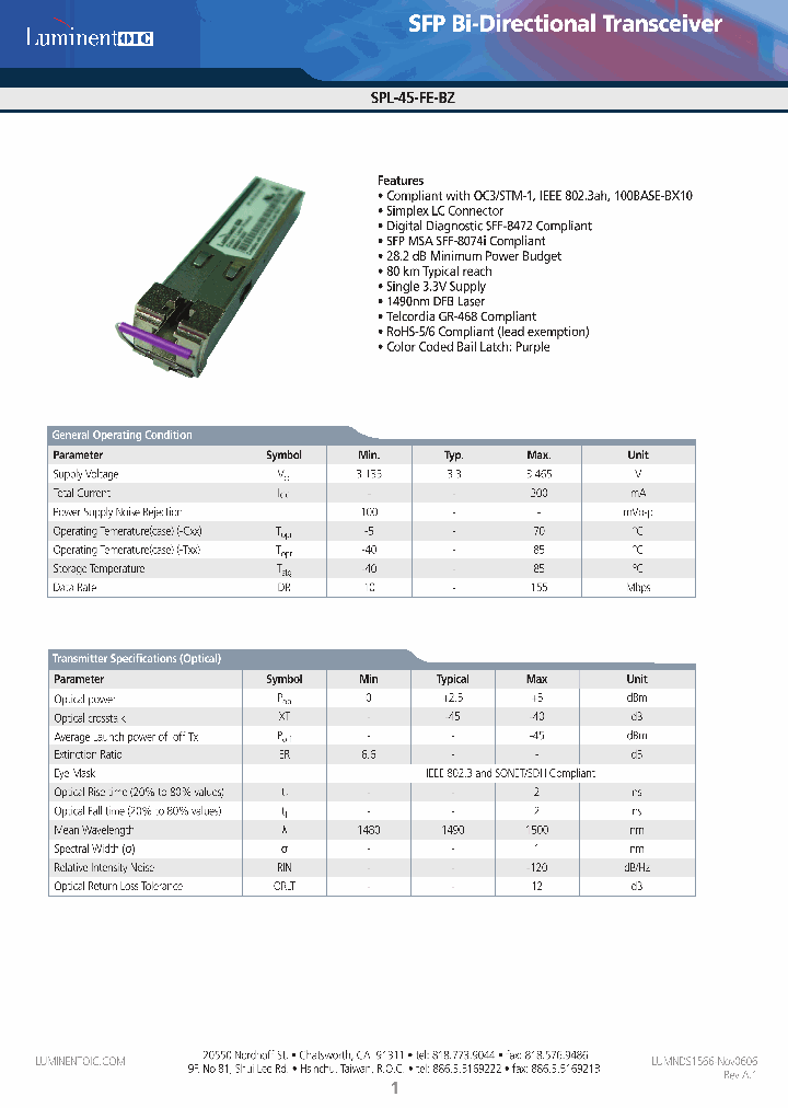 SPL-45-FE-BZ-CDA_4744760.PDF Datasheet