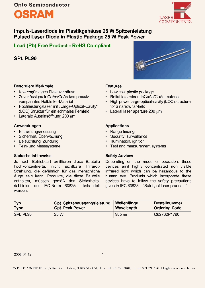 SPLPL90_4250658.PDF Datasheet