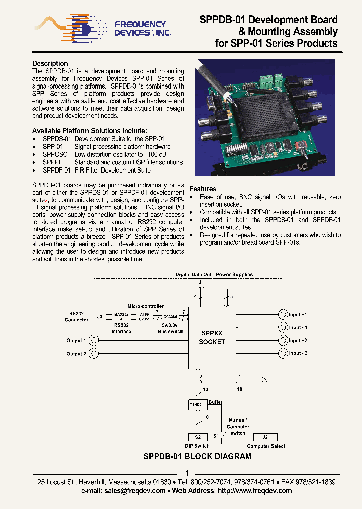 SPPDB-01_4372330.PDF Datasheet