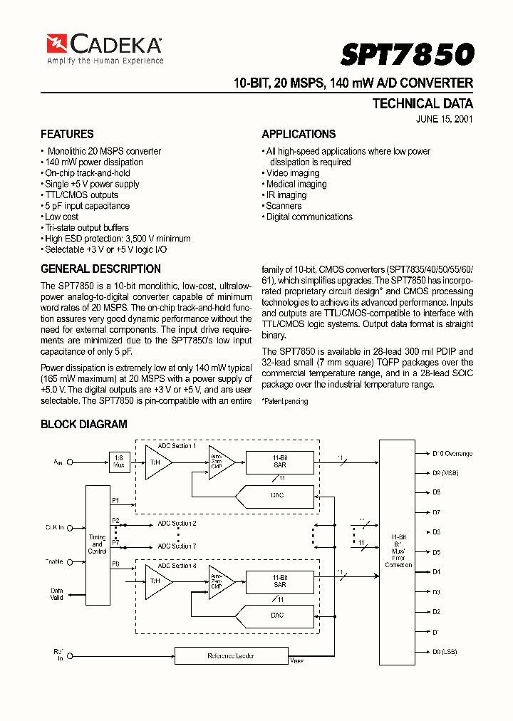 SPT7850_4609842.PDF Datasheet