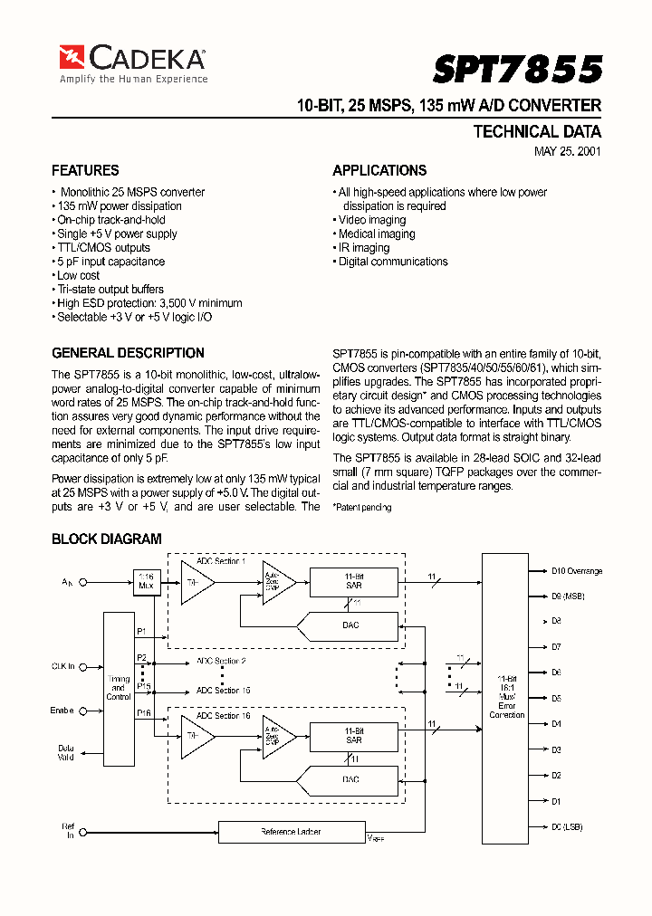 SPT7855_4609853.PDF Datasheet