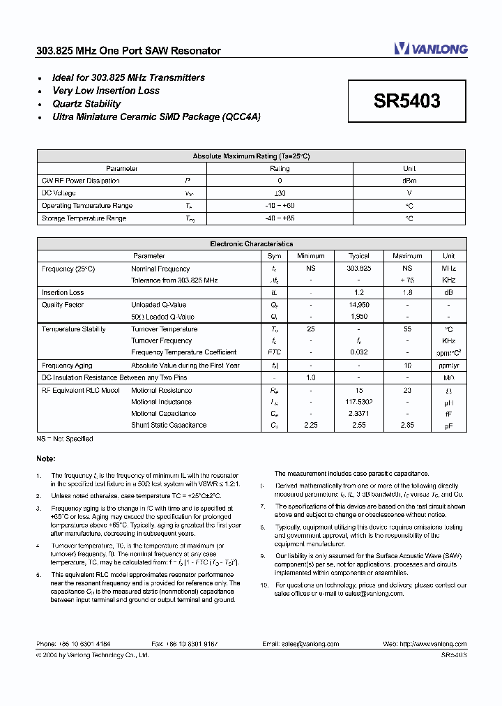 SR5403_4653830.PDF Datasheet