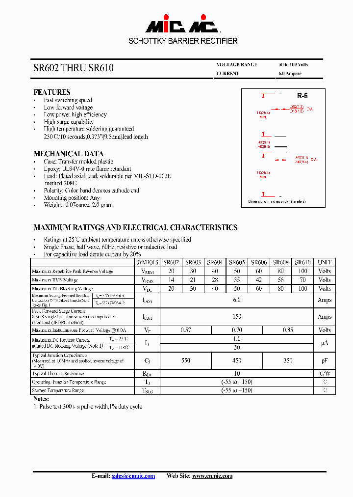 SR610_4405013.PDF Datasheet