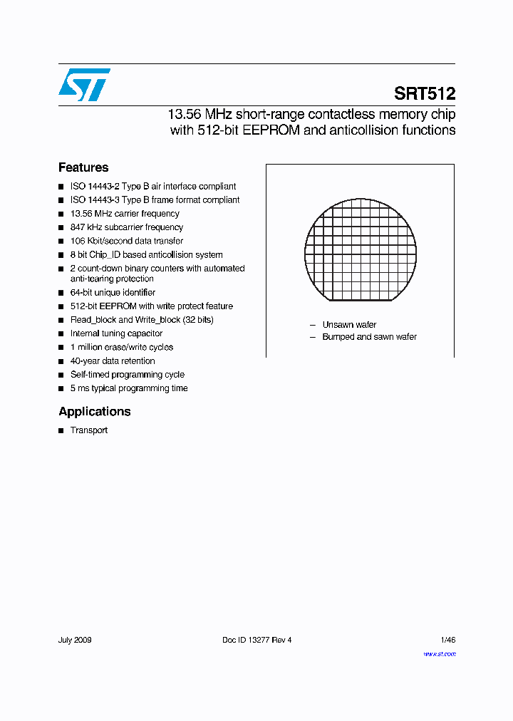 SRT512-W41G2_4585509.PDF Datasheet