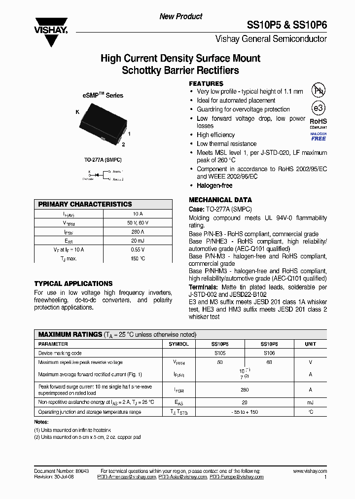 SS10P5_4295532.PDF Datasheet
