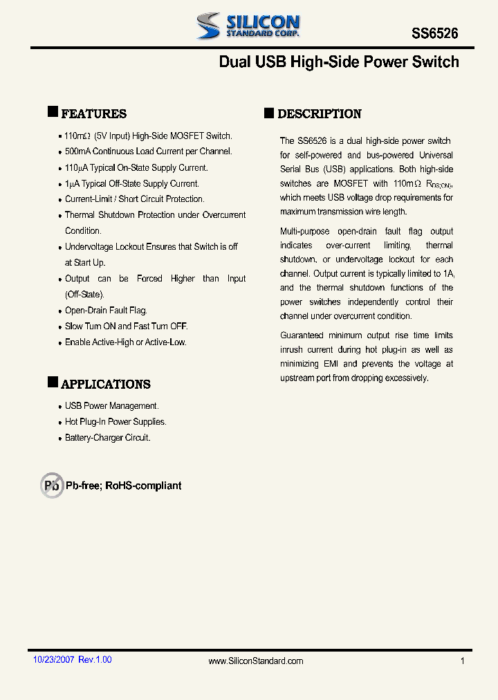 SS6526-0COTB_4561783.PDF Datasheet