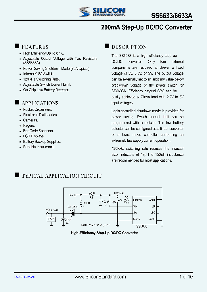 SS6633-ACSTB_4605645.PDF Datasheet