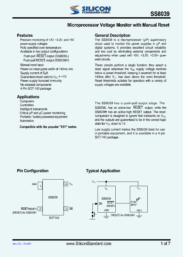 SS8039L263TCTR_4552933.PDF Datasheet