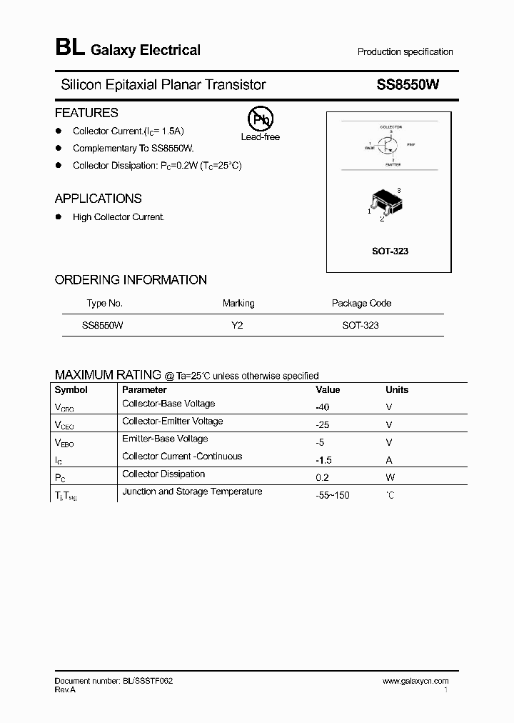 SS8550W_4358775.PDF Datasheet