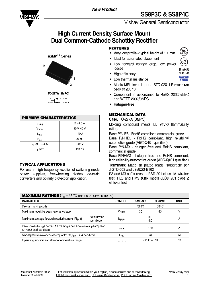 SS8P4CHE386A_4290475.PDF Datasheet